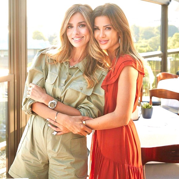 NWT Zara Teracotta Ruffle Maxi V Neck Dress w belt - Picture 6 of 6